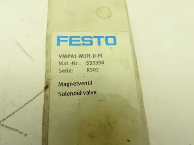 Festo 533350 Pneumatic Solenoid Valve Double Action VMPA1-M1H-M-PI