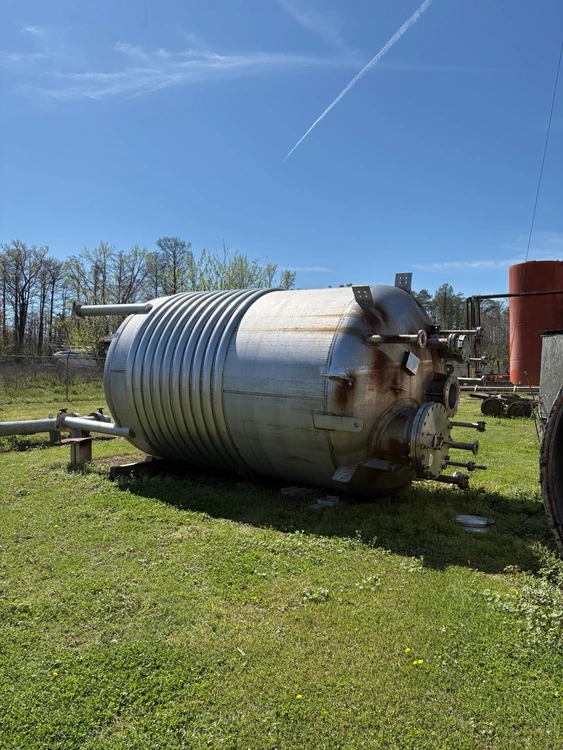 Used 2015 ROBEN MANUFACTURING CO. 6,000 GALLON REACTOR Stainless Steel Tanks Illinois US | Revelation Machinery #868369