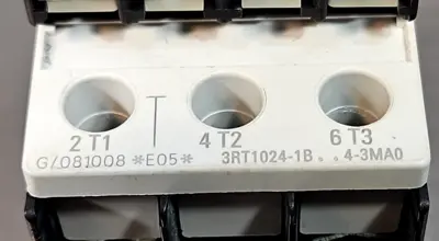 Siemens Sirius 3RT1024-1B..0 Contactor W/3RH1921-1HA22-3AA1 Loc4E42