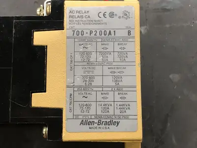 USED ALLEN-BRADLEY 700-P200A1