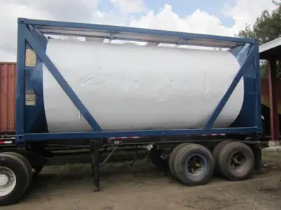 Used A PLUS INTERFLOW 5000 GALLON ISO TANK Tanker Trailers Florida US | USA Transequipment #1542626
