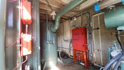 Enclosed Ariel JGP/2 Gas Compressor Package 150PSI 125HP Electric Motor