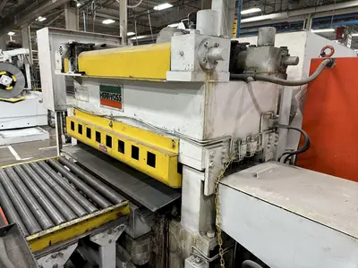 48" X 14 GA ROWE & HERR-VOSS CUT TO LENGTH CTL LINE: STOCK #22752