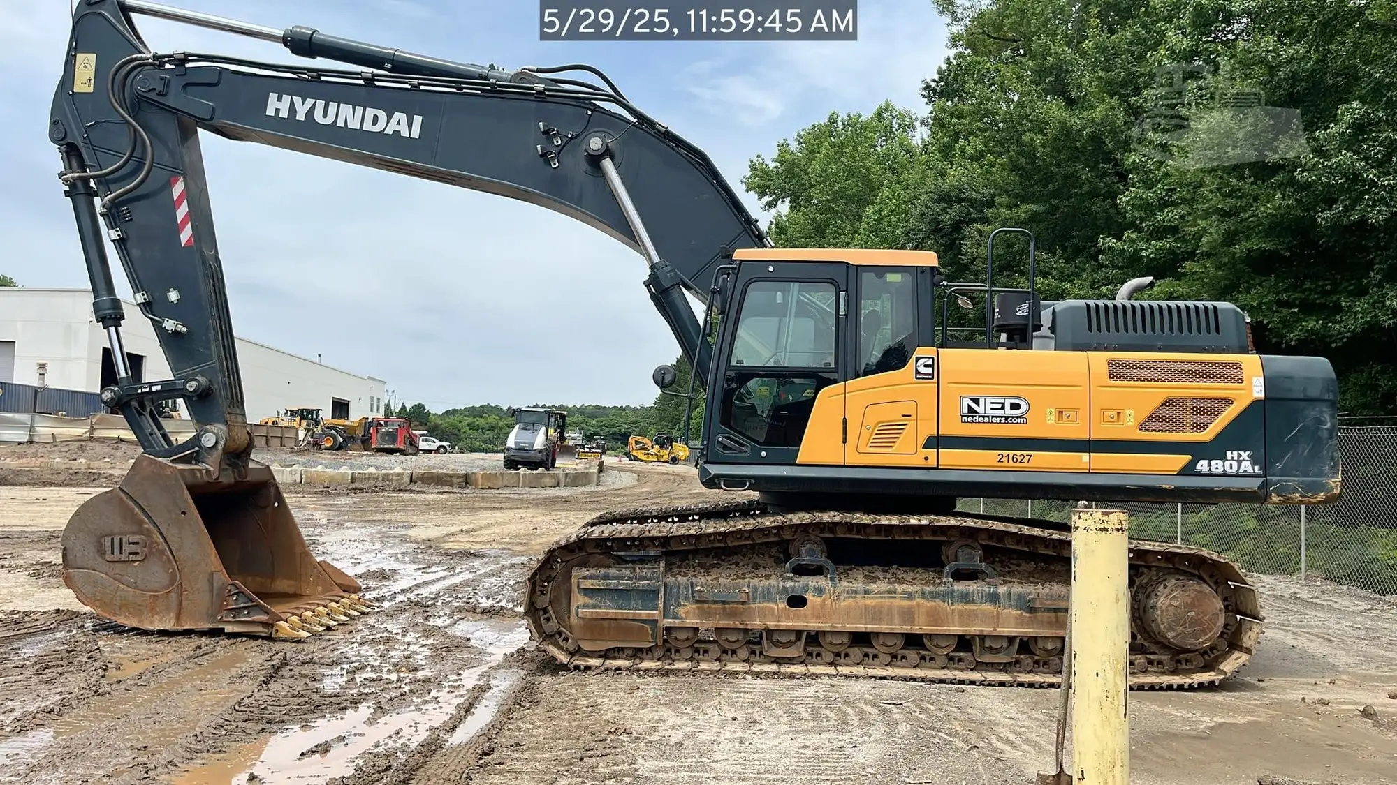 Used 2022 HYUNDAI HX480AL Excavators Florida US | National Equipment Dealers #1422452