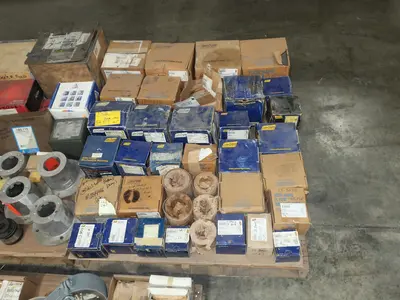 3 PALLETS OF ASSORTED PUMP PARTS