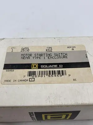 Used SQUARE D SQUARE D 2510 KG2 SER A Misc Electrical & Power Parts | ND Industrial Surplus #1213982