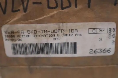 MAC 82A-AA-BKD-TM-DDFP-1DA 24VDC 150PSI - STOCK GF259A