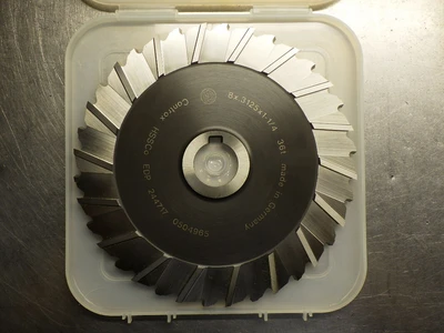 Controx 8" x 5/16" HSSCo Slot Saw 1.25" Arbor 36 Teeth 244717 (LOC3261)