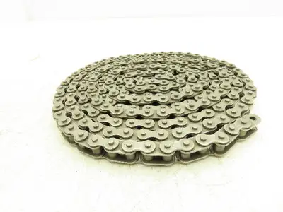 Rexnord 843SS Straight Running TableTop Base Roller Chain 1/2"Pitch 10'L