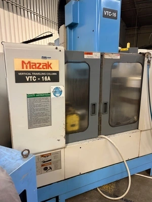 MAZAK VTC-16A Vertical Machining Centers | Toolquip, Inc. (1)
