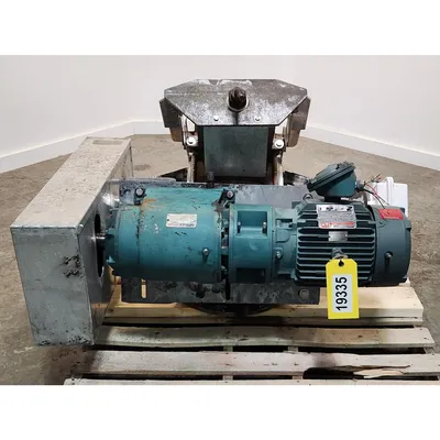 Used 10" dia. Flo-tronics Stainless Steel Side-entry Rotary Feeder