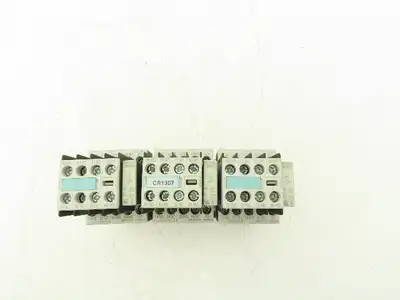 Siemens Contactor Relay 24V Coil 1.5Hp 600V Mixed Lot of 3