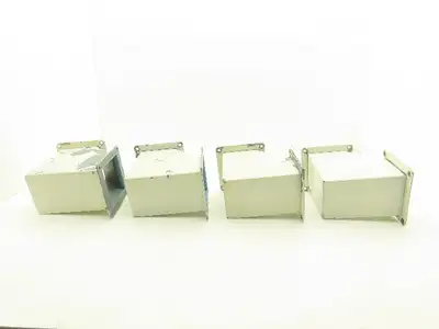 Wiegmann JWL904 4"x 4" Wireway 90° Elbow Feed-Through Lot of 4