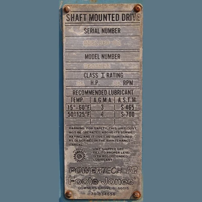 Foote-Jones Shaft Mount Reducer