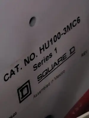 USED SQUARE D MODEL 6