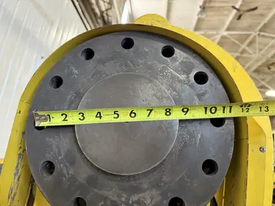 120" SWING X 208" LONG WELDING SYSTEMS HEADSTOCK & TAILSTOCK POWERED WELDING POSITIONER / PIPE ROLLER: YOBRO #23957
