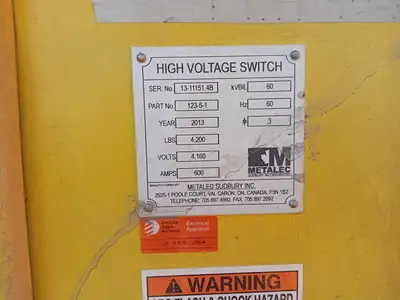 USED 2013 METALEC 123-5-1
