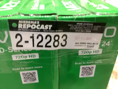Used VIZIO D-SERIES 24” 720P HD TVs Michigan US | Miedema Asset Management Group #1483405