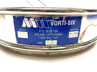 Used Vorti-Siv Stackable Sieve Filter Sieves & Sieve Shakers Michigan US | Maverick Industrial Sales #1493989