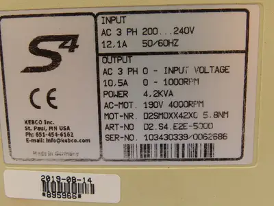 Used KEBCO COMBIVERT _UNKNOWN_ Servo Drives | Arrow Industrial #556865