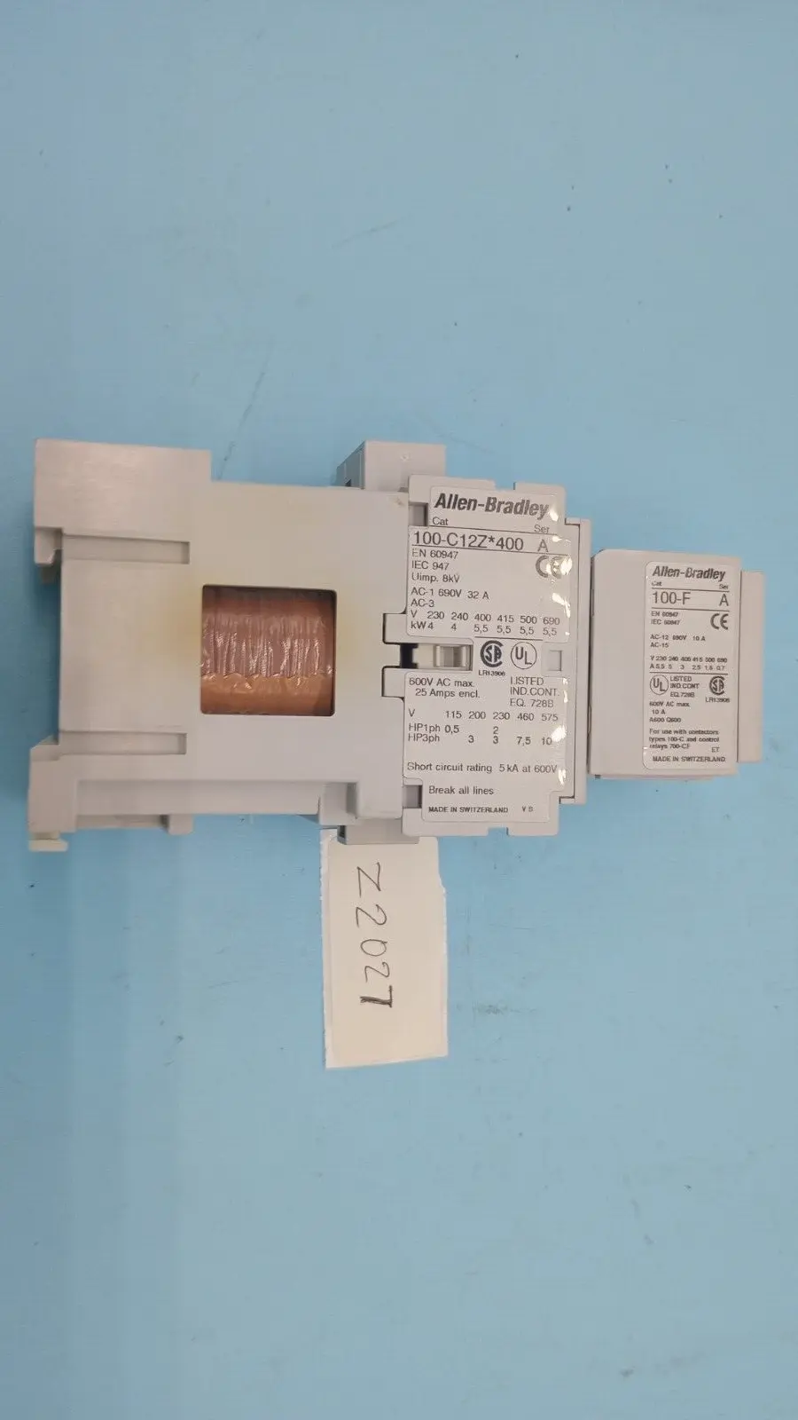 USED Allen-Bradley 100-C12Z*400