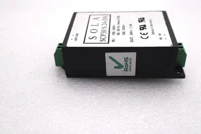 SOLA SCP30 S 24-DN POWER SUPPLY IN 100-240V OUT 24VDC #L-633