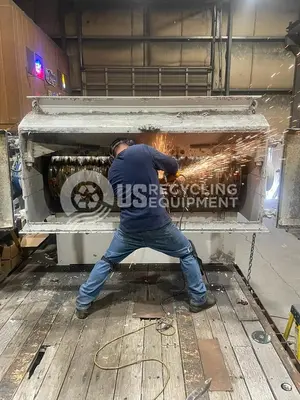 Used 2017 VECOPLAN VAZ 1800 SHREDDER Shredders Washington US | US Recycling Equipment #1371366