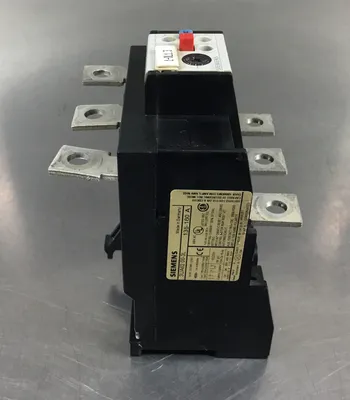 SIEMENS 3UA6200-3L OVERLOAD RELAY; 135 - 160 AMPS 600VAC 3 Pole 4H