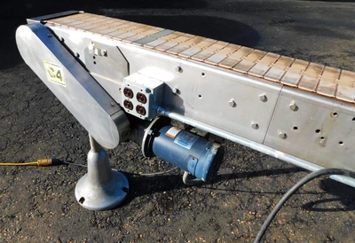 USED GARVEY SS CONVEYOR 7.5 X 14