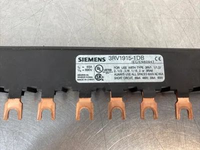 Used Siemens SIEMENS 3RV1915-1DB Electrical Fittings South Carolina US | Palmetto Automation #1159643