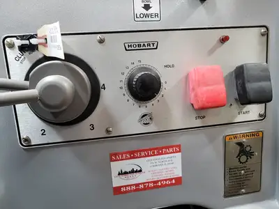 Used Hobart M802 80-Quart  Mixer w/Guard, 230V 3-Phase