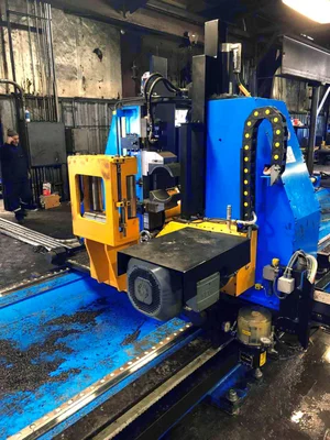 New ERWTech/UCG High-Speed Flying Cold Saw, Double-Cut