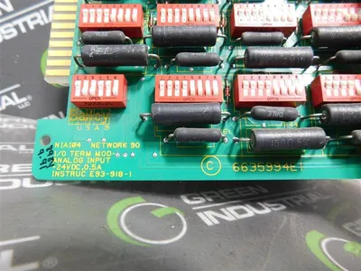 Bailey Controls NIAI04 Network 90 Input/Output Termination Module Used