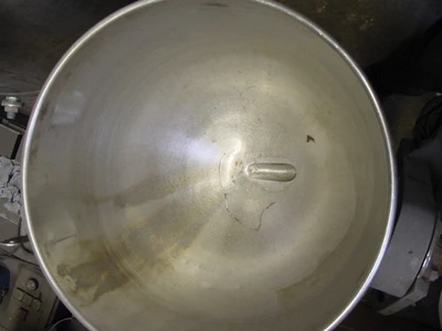 90L S/S Groen Jktd Hemispherical Cooking Pan