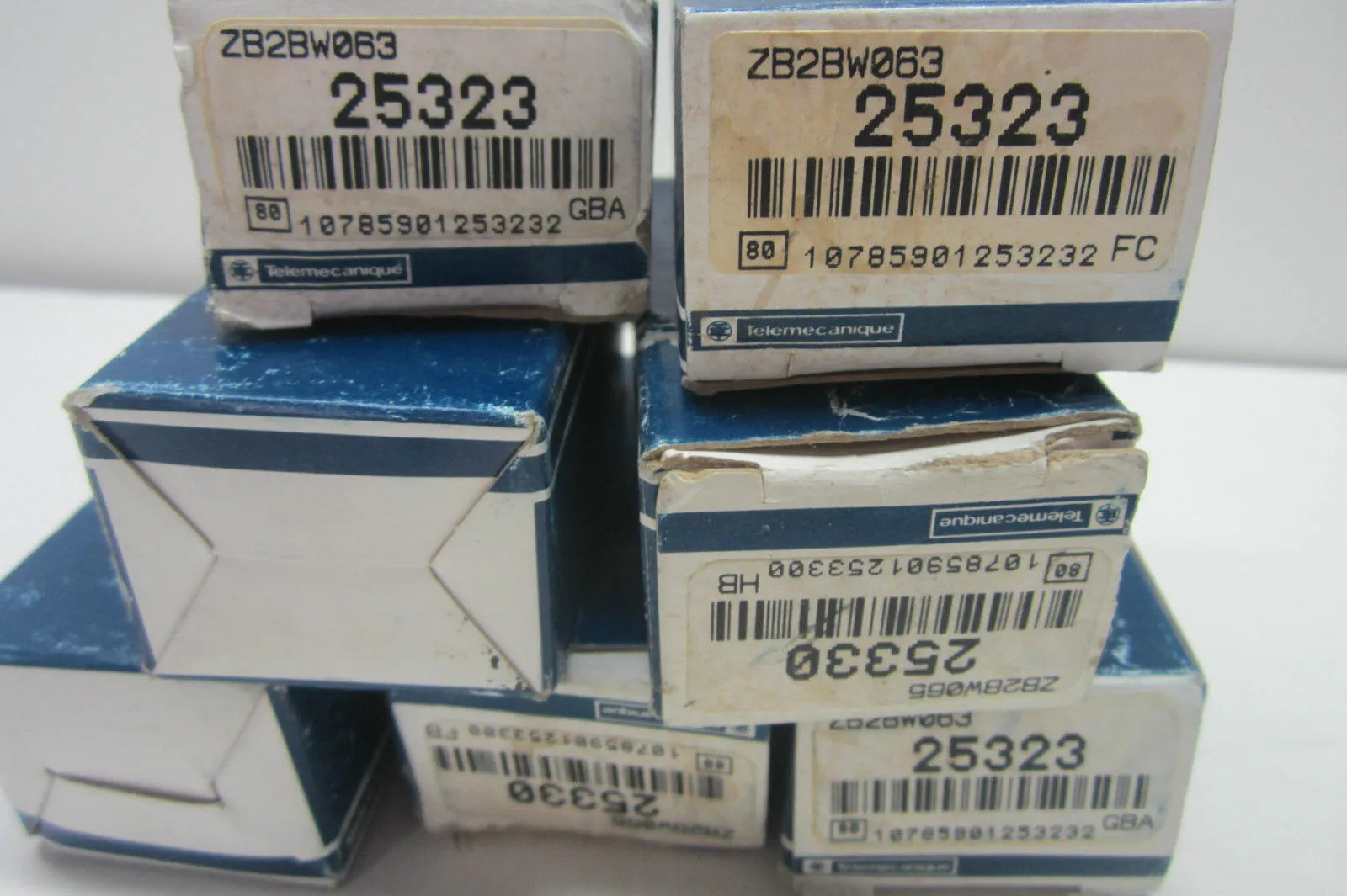 7 NEW TELEMECANIQUE ZB2BW063 LIGHT MODULE ASSY. 25323