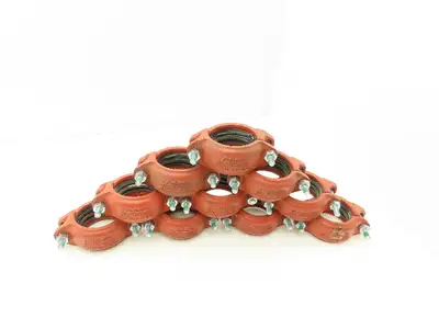 Victaulic 009N Firelock EZ 2-1/2" Grooved Pipe Rigid Coupling  Lot of 10