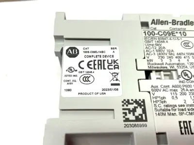USED ALLEN BRADLEY SER. A GUARDMASTER SAFETY CONTACTOR 3 NO MAIN