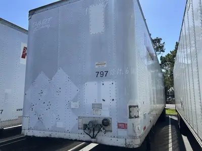 2001 Strick 48 ft Dry Van Trailer - Swing Door