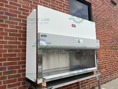 USED NUAIRE NU-430-600 CLASS II TYPE B2 BIOLOGICAL SAFETY CABINET 6 FT