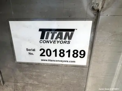 Used Titan Conveyors Belt Conveyor – 18” Wide, 348” Long
