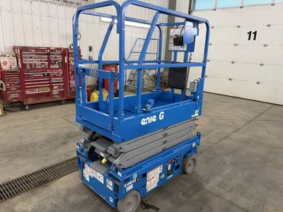 Used 2023 GENIE GS-1932M ELECTRIC SCISSOR LIFT Scissor Lifters Alberta CA | Adcock Equipment #1418024