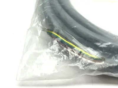 NEW TURCK EUROFAST SINGLE ENDED CORDSET RT ANGLE 8-PIN 3M LENGTH U0949-44