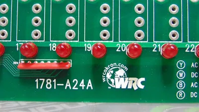 WRC 1781-A24A 24 Slot Slim I/O Relay Board Used
