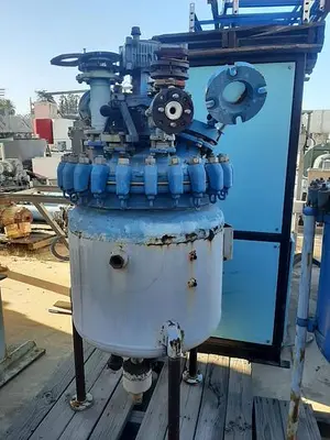 Reactor, 50 Gallon, Glass Lined, 150 PSI, Jkt, Pfaudler, #S738230