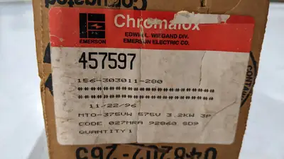 156-303011-280,457597 | Chromalox 156-303011-280 Immersion Heater MTO-375W 575V 3P 457597 - New Other