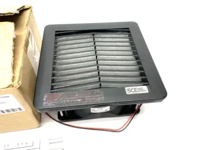 New | in-Stock Saginaw Control & Engineering Filter Fan Exhaust Grille Unit Electronic Component Fans Michigan US | Maverick Industrial Sales #1398605
