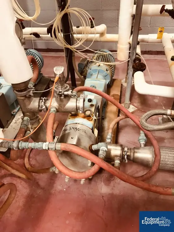 Used Waukesha 2.5" Waukesha Rotary Lobe Pump, S/S, 7.5 HP Pumps Ohio US | Federal Equipment Company 12 #126295