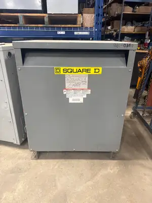 112.5 KVA 600v to 208/120v Isolation Transformer