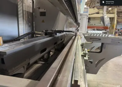 USED 2016 BYSTRONIC XACT SMART 160/3100 PRESS BRAKE, 10' X 160 TON CAPACITY