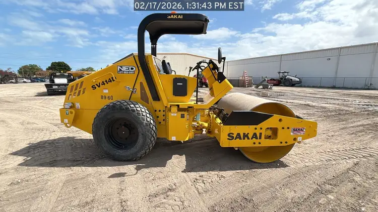 Used 2025 SAKAI SV414D Single Drum Rollers Florida US | National Equipment Dealers #1422613